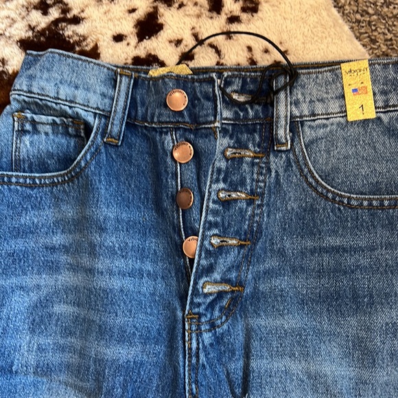 Famous Vibrant Wide Leg Trouser Denim in size 1/25 - Picture 2 of 7